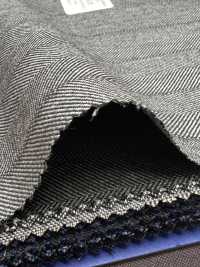 55CN5528 CANONICO TRADITIONAL WORSTED 21μ Gris à Rayures[Textile] CANONIQUE Sous-photo