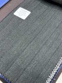 55CN5529 CANONICO TRADITIONAL WORSTED 21μ Rayures Vert Foncé[Textile] CANONIQUE Sous-photo