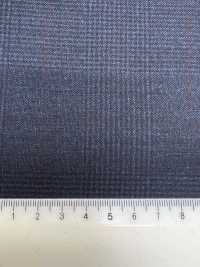 55CN5530 CANONICO PERENNIAL SUPER110'S Bleu Marine X Bordeaux à Carreaux Glen[Textile] CANONIQUE Sous-photo
