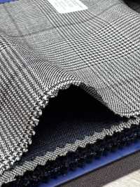 55CN5531 CANONICO PERENNIAL SUPER110'S Gris X Violet Glen Check[Textile] CANONIQUE Sous-photo