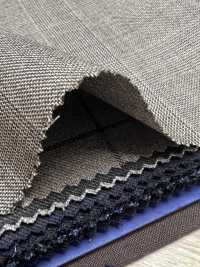 55CN5533 CANONICO PERENNIAL SUPER110'S Gris Glen Check[Textile] CANONIQUE Sous-photo