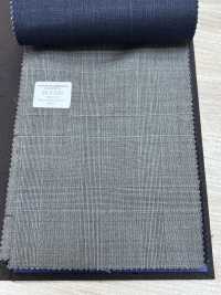 55CN5533 CANONICO PERENNIAL SUPER110'S Gris Glen Check[Textile] CANONIQUE Sous-photo