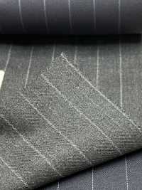 55CN5538 Canonico Perennial Super 110's Anthracite à Rayures Grises[Textile] CANONIQUE Sous-photo
