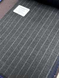 55CN5542 Canonico Perennial Super 110's Anthracite Ciel Gris Rayé[Textile] CANONIQUE Sous-photo