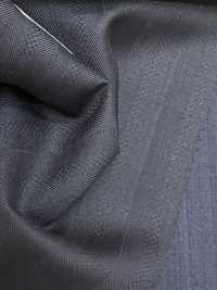55CN5549 CANONICO PERENNIAL SUPER110'S Rayures Tissées Bleu Marine[Textile] CANONIQUE Sous-photo