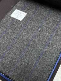 55CN5562 COSTUMES SEMI-CARTONNÉS CANONICO Rayures Grises[Textile] CANONIQUE Sous-photo