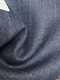55CN5566 CANONICO TRADITIONAL WORSTED 21μ Bleu Marine à Rayures Alternées[Textile] CANONIQUE Sous-photo