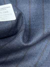 55CN5568 CANONICO TRADITIONAL WORSTED 21μ Rayures Bleu Marine[Textile] CANONIQUE Sous-photo