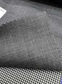 55CN5575 CANONICO REVENGE SUPER150'S Gris Glen Check[Textile] CANONIQUE Sous-photo