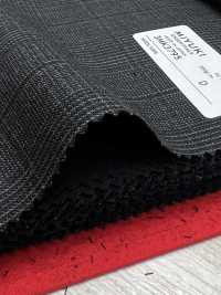 3MK3795 25AW ACTIVA Glen Check Anthracite Gris Ciel[Textile] Filatures De Laine Miyuki Sous-photo