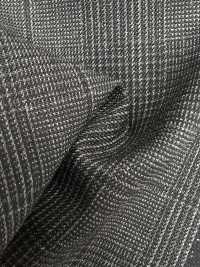 3MK3795 25AW ACTIVA Glen Check Anthracite Gris Ciel[Textile] Filatures De Laine Miyuki Sous-photo