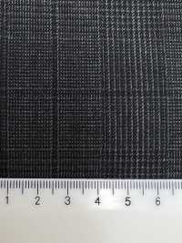 3MK3795 25AW ACTIVA Glen Check Anthracite Gris Ciel[Textile] Filatures De Laine Miyuki Sous-photo