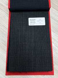 3MK3795 25AW ACTIVA Glen Check Anthracite Gris Ciel[Textile] Filatures De Laine Miyuki Sous-photo