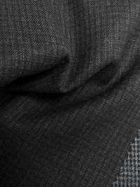 3MK3751 25AW ACTIVA Check Anthracite Ciel Gris[Textile] Filatures De Laine Miyuki Sous-photo