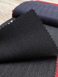 4MG3840 25AW MARUNOUCHI Rayures Alternées Bleu Marine Foncé[Textile] Filatures De Laine Miyuki Sous-photo