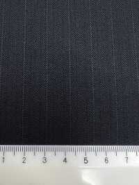4MG3840 25AW MARUNOUCHI Rayures Alternées Bleu Marine Foncé[Textile] Filatures De Laine Miyuki Sous-photo