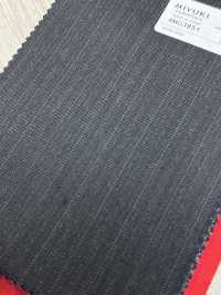 4MG3851 25AW MARUNOUCHI Rayures Alternées Anthracite Ciel Gris[Textile] Filatures De Laine Miyuki Sous-photo