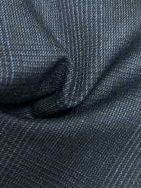 4MG3895 25AW MARUNOUCHI Glen Check Bleu Marine[Textile] Filatures De Laine Miyuki Sous-photo
