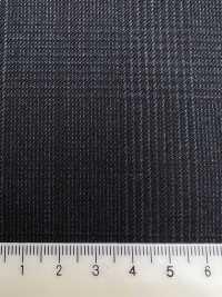 4MG3895 25AW MARUNOUCHI Glen Check Bleu Marine[Textile] Filatures De Laine Miyuki Sous-photo
