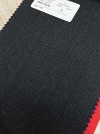 4MG3906 25AW MARUNOUCHI Glen Check Anthracite Gris Ciel[Textile] Filatures De Laine Miyuki Sous-photo