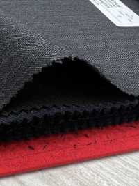 4ML3934 25AW THE CITY Chevrons Anthracite Gris Ciel[Textile] Filatures De Laine Miyuki Sous-photo