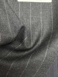4ML3960 25AW THE CITY Stripe Anthracite Gris Ciel[Textile] Filatures De Laine Miyuki Sous-photo