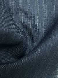 4ML3971 25AW THE CITY Rayures Alternées Bleu Marine[Textile] Filatures De Laine Miyuki Sous-photo