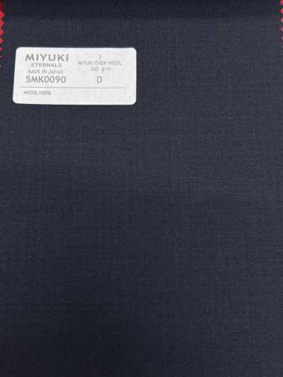 5MK0090 MIYUKI EVER WOOL (Miyuki Ever Wool) uni bleu marine