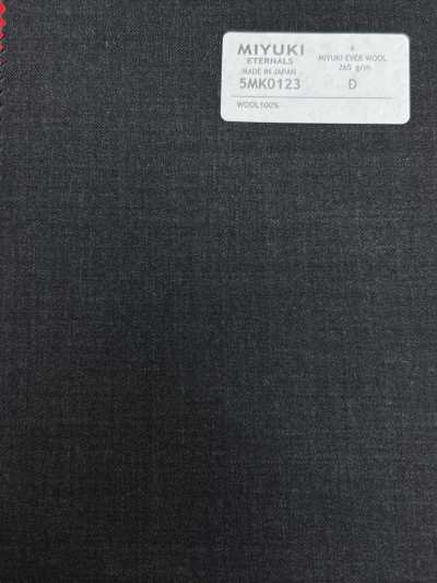 5MK0123 MIYUKI EVER WOOL Uni gris anthracite