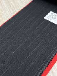 5MK0182 MIYUKI EVER WOOL Rayé Anthracite Ciel Gris[Textile] Filatures De Laine Miyuki Sous-photo