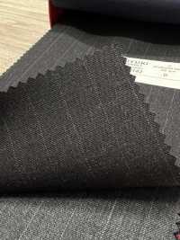 5MK0182 MIYUKI EVER WOOL Rayé Anthracite Ciel Gris[Textile] Filatures De Laine Miyuki Sous-photo