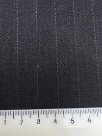 5MK0182 MIYUKI EVER WOOL Rayé Anthracite Ciel Gris[Textile] Filatures De Laine Miyuki Sous-photo