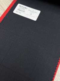 5MK0230 MIYUKI EVER WOOL Shadow Windowpane Bleu Marine Foncé[Textile] Filatures De Laine Miyuki Sous-photo