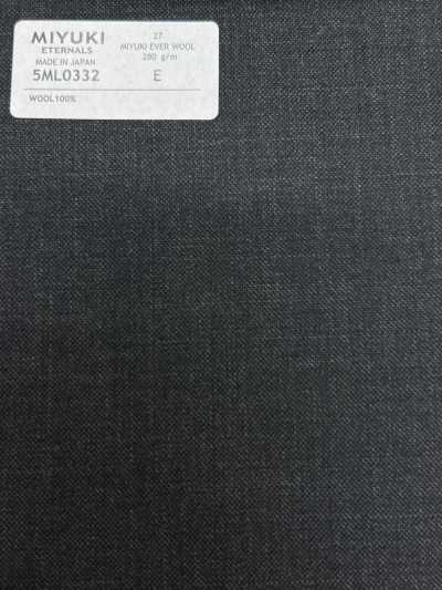 5ML0332 MIYUKI EVER WOOL gris anthracite uni