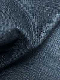 5ML0365 MIYUKI EVER WOOL Glen Check Bleu Marine[Textile] Filatures De Laine Miyuki Sous-photo