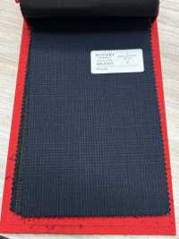 5ML0365 MIYUKI EVER WOOL Glen Check Bleu Marine[Textile] Filatures De Laine Miyuki Sous-photo