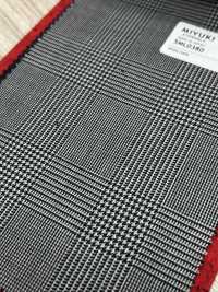 5ML0380 MIYUKI EVER WOOL Glen Check Gris[Textile] Filatures De Laine Miyuki Sous-photo