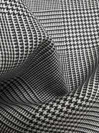 5ML0380 MIYUKI EVER WOOL Glen Check Gris[Textile] Filatures De Laine Miyuki Sous-photo