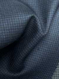 5ML0391 MIYUKI EVER WOOL (Miyuki Everwool) Pied-de-poule Bleu Marine[Textile] Filatures De Laine Miyuki Sous-photo