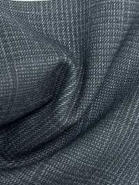 3MK3784 25AW ACTIVA Glen Check Bleu Marine[Textile] Filatures De Laine Miyuki Sous-photo