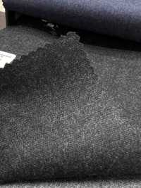 CNB8004 CANONICO Flanelle Standard Super 120's Anthracite Ciel Gris Sans Motif[Textile] CANONIQUE Sous-photo