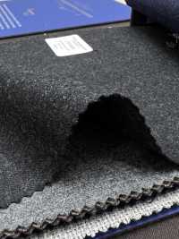 CNB8004 CANONICO Flanelle Standard Super 120's Anthracite Ciel Gris Sans Motif[Textile] CANONIQUE Sous-photo