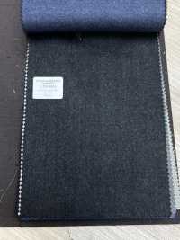CNB8004 CANONICO Flanelle Standard Super 120's Anthracite Ciel Gris Sans Motif[Textile] CANONIQUE Sous-photo