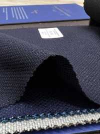 CNJ302 CANONICO Veste Montecarlo Standard 21μ Hopsack Marine Sans Motif[Textile] CANONIQUE Sous-photo