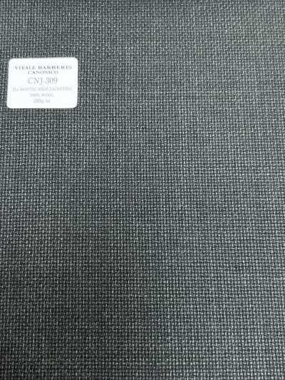 CNJ309 CANONICO (Canonico) Standard 21μ MONTECARLO pour vestes Hopsack vert foncé uni