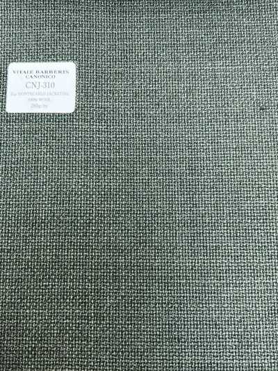 CNJ310 CANONICO Standard 21μ MONTECARLO pour vestes Hopsack vert uni