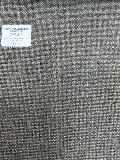 CNJ313 CANONICO (Canonico) Standard 21μ MONTECARLO Tissu pour veste hopsack beige uni