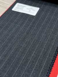 2MK4421 Collection Miyuki Textile 26SS MIYUKI ESSENTIALS ACTIVA Rayures Gris Charbon Ciel Filatures De Laine Miyuki Sous-photo