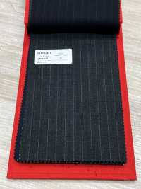 2MK4421 Collection Miyuki Textile 26SS MIYUKI ESSENTIALS ACTIVA Rayures Gris Charbon Ciel Filatures De Laine Miyuki Sous-photo