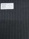 2MK4421 26SS Tissu Miyuki MIYUKI ESSENTIALS ACTIVA à rayures gris charbon